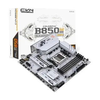Colorful CVN B850M Gaming Frozen V14A AM5 (LGA 1718) DDR5 mATX WiFi 6 Anakart