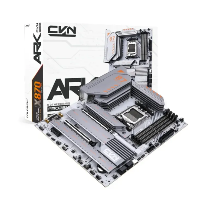 Colorful CVN X870 Ark Frozen V14 AM5 (LGA 1718) DDR5 ATX WiFi 7 Anakart