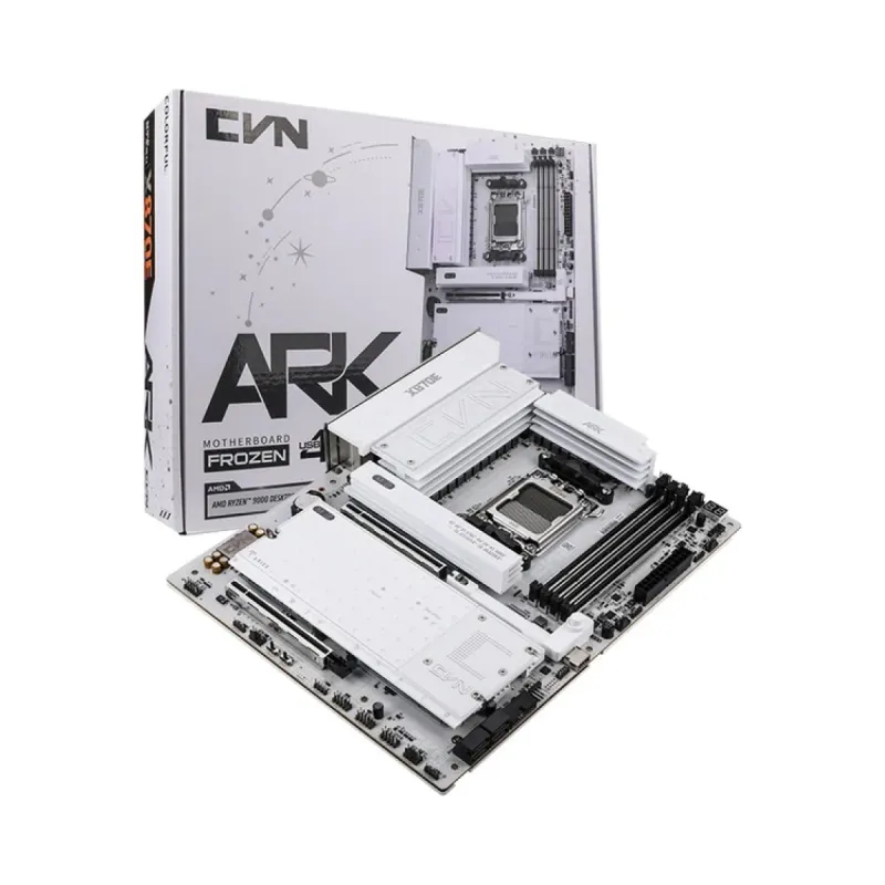 Colorful CVN X870E Ark Frozen V14 AM5 (LGA 1718) DDR5 ATX WiFi 7 Anakart