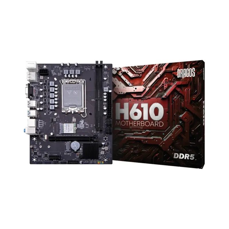 Dragos Pro H610D-5 LGA 1700 DDR5 mATX Anakart