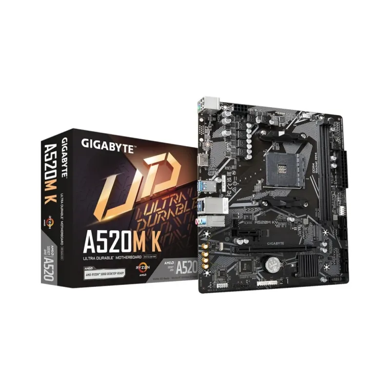 Gigabyte A520M K AM4 DDR4 mATX Anakart