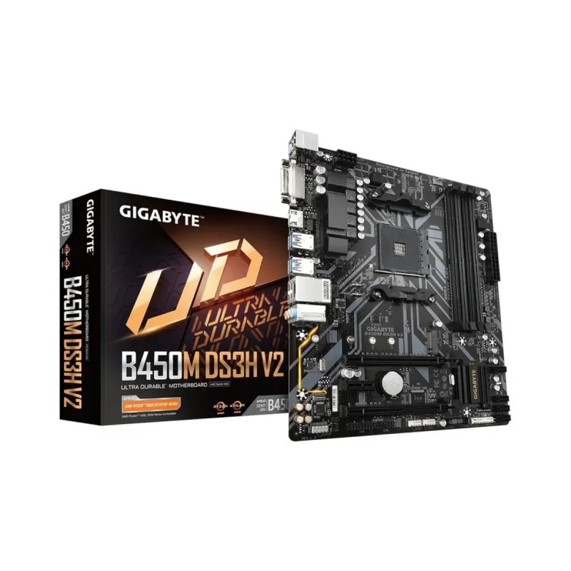 Gigabyte B450M DS3H V2 AM4 DDR4 mATX Anakart