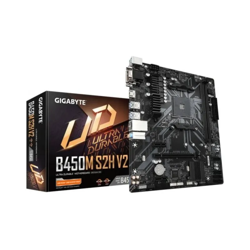 Gigabyte B450M S2H V2 AM4 DDR4 mATX Anakart