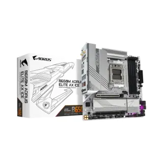 Gigabyte B650M Aorus Elite AX Ice AM5 (LGA 1718) DDR5 mATX WiFi 6E Anakart