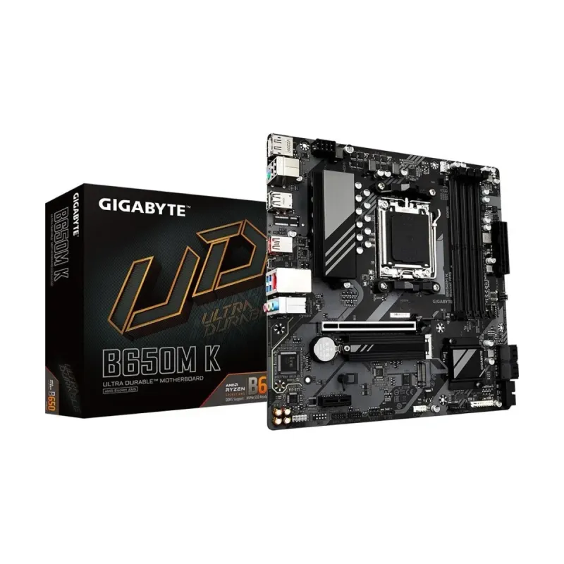 Gigabyte B650M K AM5 (LGA 1718) DDR5 mATX Anakart