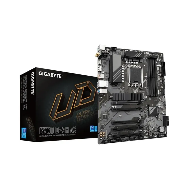 Gigabyte B760 DS3H AX LGA 1700 DDR5 ATX WiFi 6E Anakart