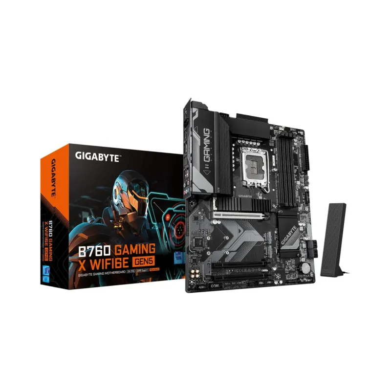 Gigabyte B760 Gaming X WiFi6E Gen5 LGA 1700 DDR5 ATX Anakart