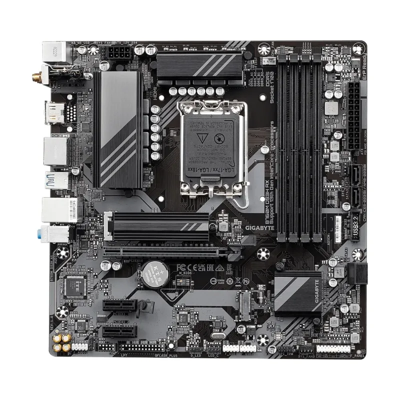 Gigabyte B760M DS3H AX LGA 1700 DDR5 mATX WiFi 6E Anakart