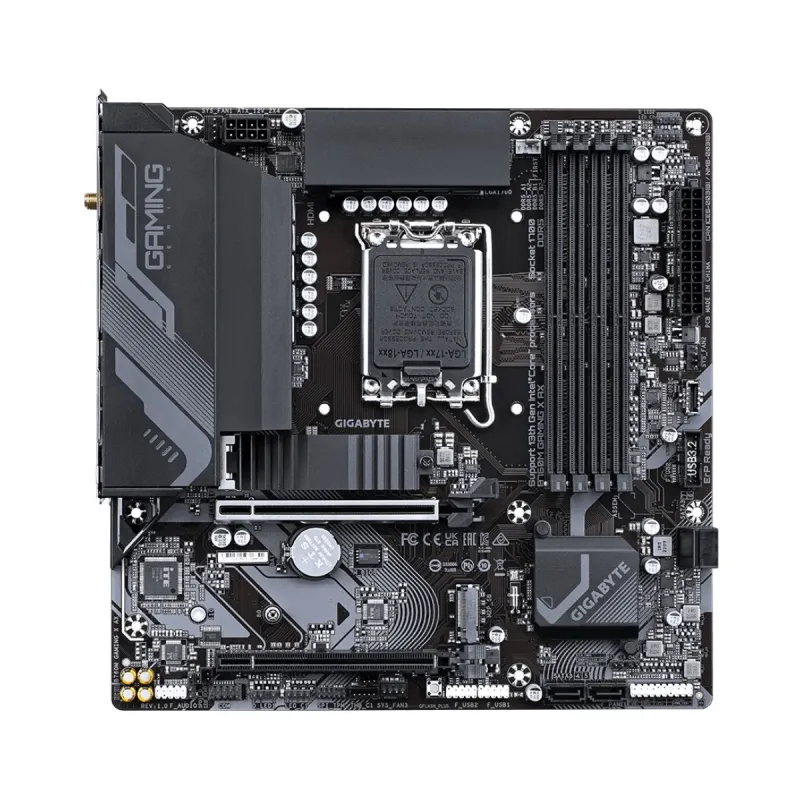 Gigabyte B760M Gaming X AX LGA 1700 DDR5 mATX WiFi 6E Anakart