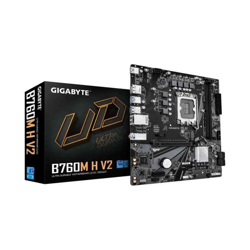 Gigabyte B760M H V2 LGA 1700 DDR5 mATX Anakart