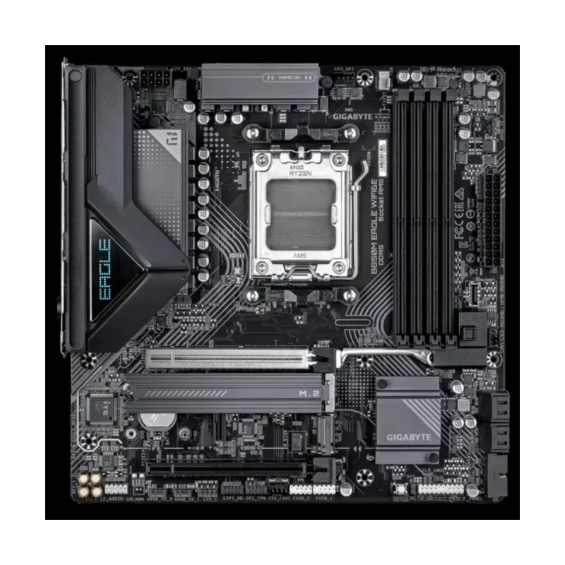 Gigabyte B850M Eagle WiFi6E AM5 (LGA 1718) DDR5 mATX Anakart