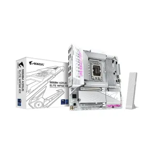 Gigabyte B860M Aorus Elite WiFi6E Ice LGA 1851 DDR5 mATX Anakart
