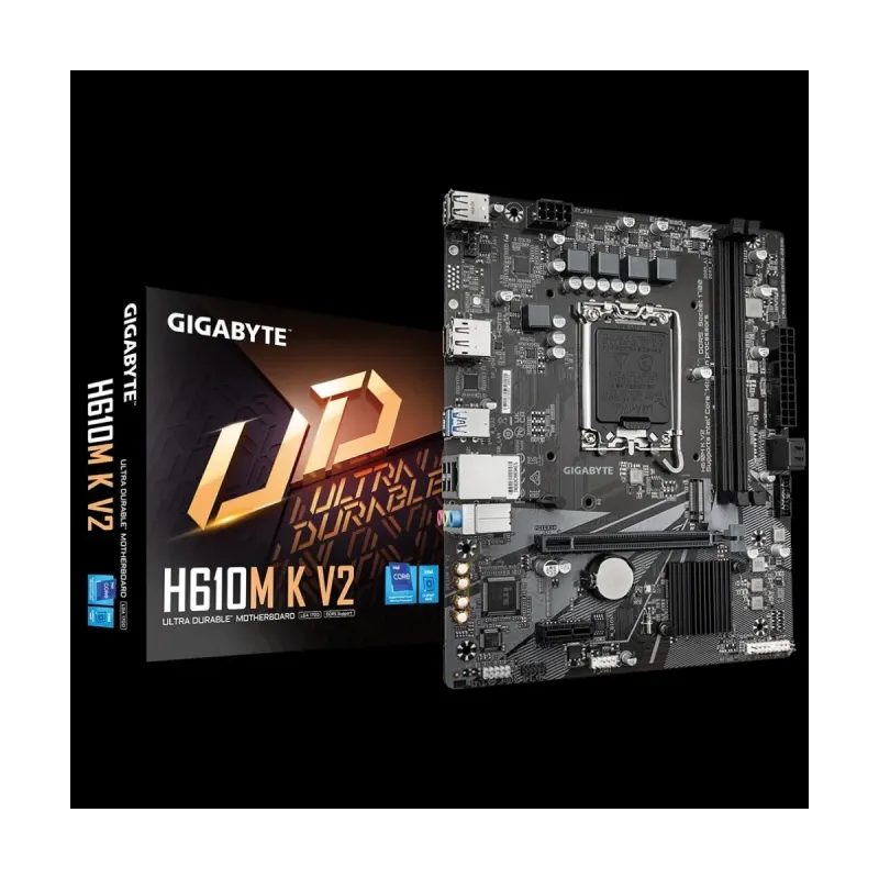 Gigabyte H610M K V2 LGA 1700 DDR5 mATX Anakart