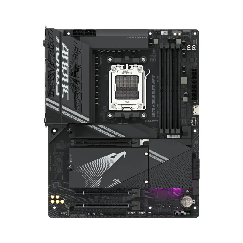 Gigabyte X870 Aorus Elite WiFi7 AM5 (LGA 1718) DDR5 ATX Anakart