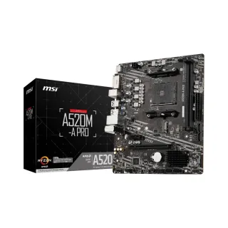 MSI A520M-A Pro AM4 DDR4 mATX Anakart