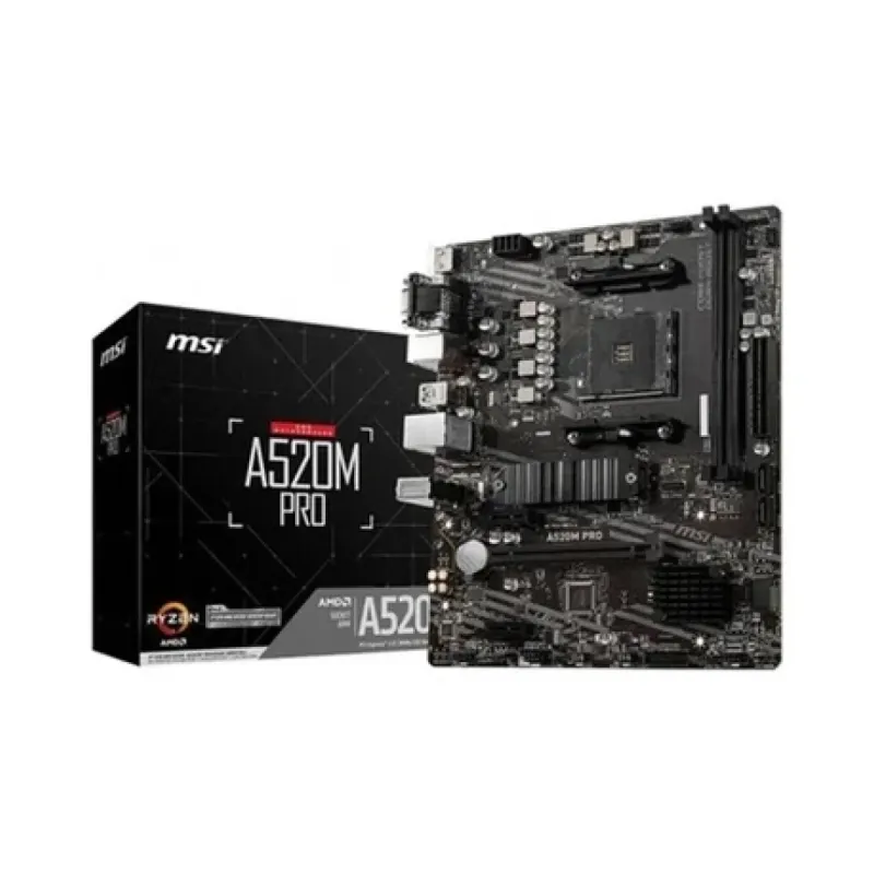 MSI A520M Pro AM4 DDR4 mATX Anakart