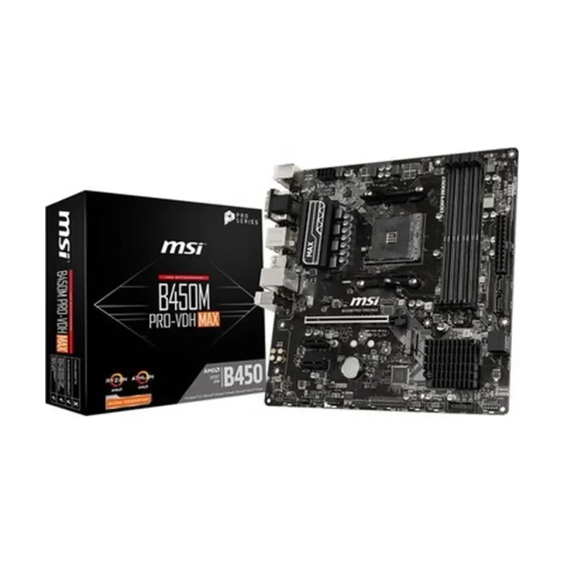 MSI B450M Pro-VDH Max AM4 DDR4 mATX Anakart