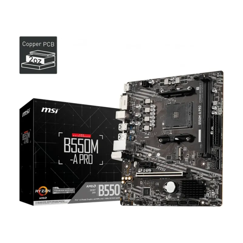 MSI B550M-A PRO AM4 DDR4 mATX Anakart
