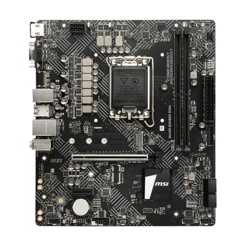 MSI B660M Bomber DDR4 LGA 1700 mATX Anakart