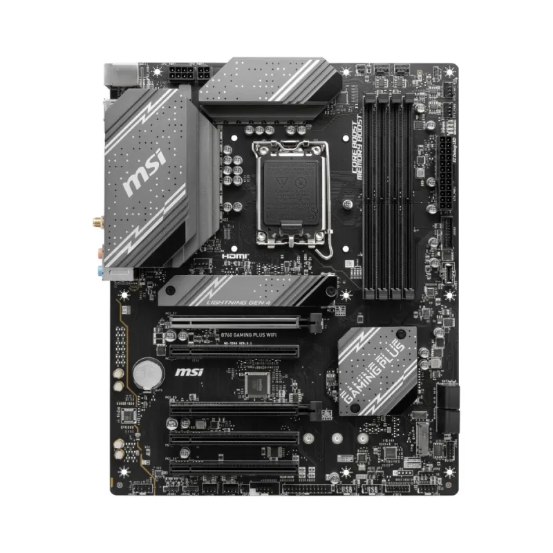 MSI B760 Gaming Plus WiFi 6E LGA 1700 DDR5 ATX Anakart