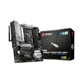 MSI MAG B460M Mortar WiFi 6 LGA 1200 DDR4 mATX Anakart