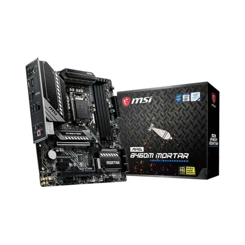 MSI MAG B460M Mortar LGA 1200 DDR4 mATX Anakart