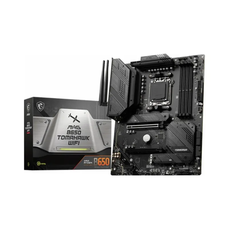 MSI MAG B650 Tomahawk WiFi 6E AM5 (LGA 1718) DDR5 ATX Anakart