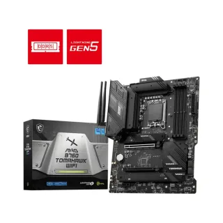 MSI MAG B760 Tomahawk WiFi 6E LGA 1700 DDR5 ATX Anakart