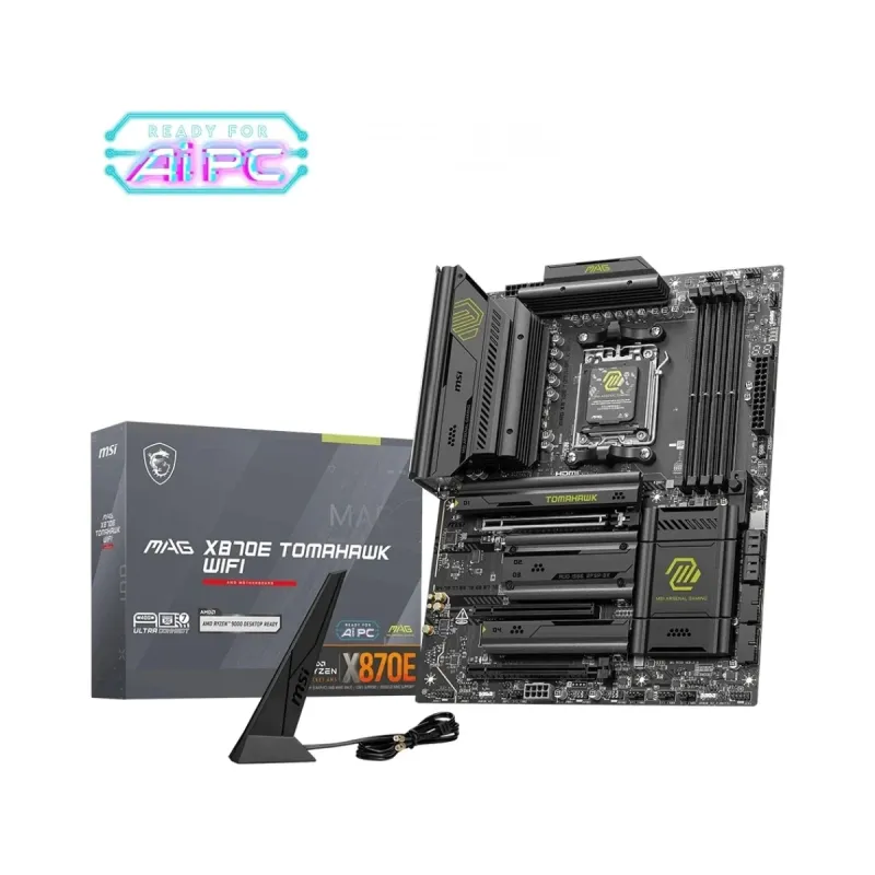 MSI MAG X870E Tomahawk WiFi 7 AM5 (LGA 1718) DDR5 ATX Anakart