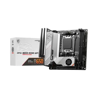 MSI MPG B650I Edge WiFi 6E AM5 (LGA 1718) DDR5 Mini-ITX Anakart