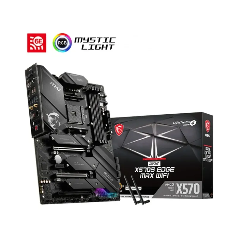 MSI MPG X570S Edge Max WiFi 6E AM4 DDR4 ATX Anakart