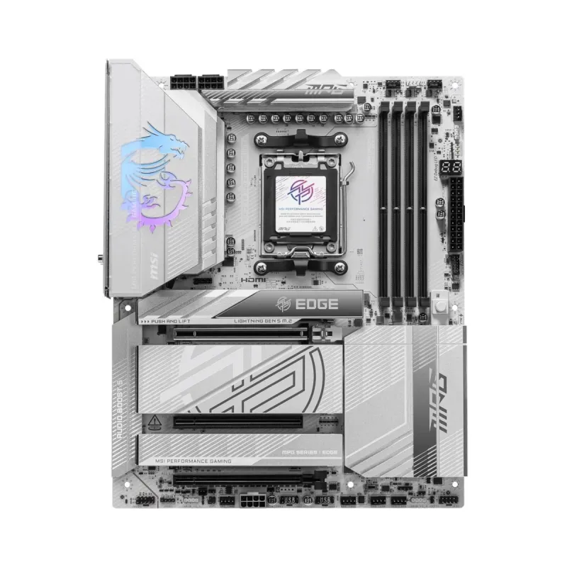 MSI MPG X870E Edge Ti WiFi 7 AM5 (LGA 1718) DDR5 ATX Anakart