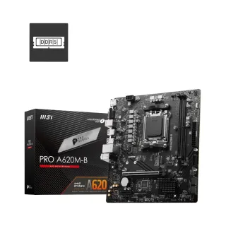 MSI Pro A620M-B AM5 (LGA 1718) DDR5 mATX Anakart