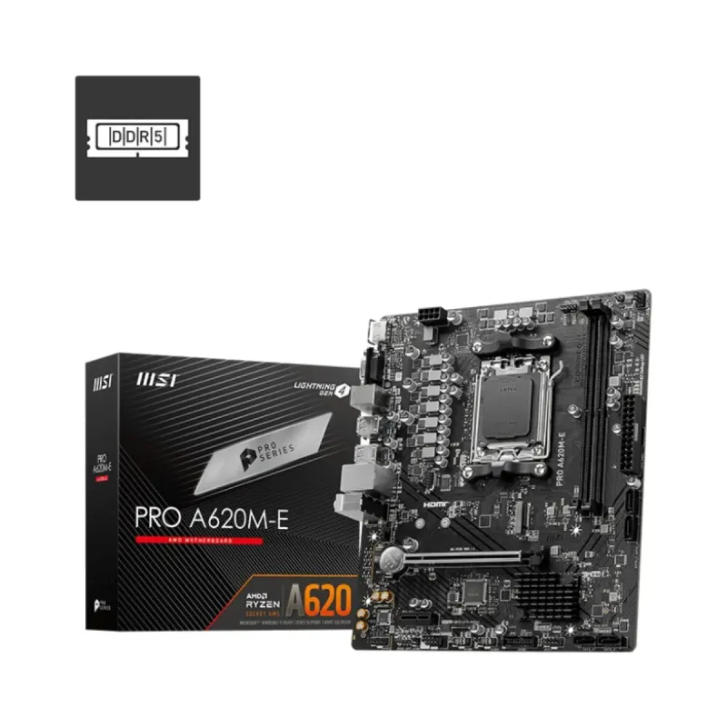 MSI Pro A620M-E AM5 (LGA 1718) DDR5 mATX Anakart