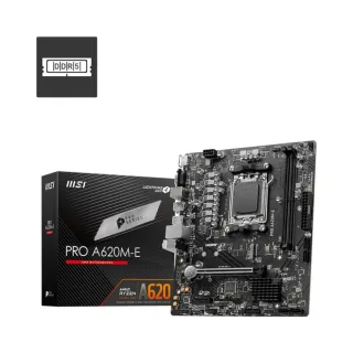 MSI Pro A620M-E AM5 (LGA 1718) DDR5 mATX Anakart