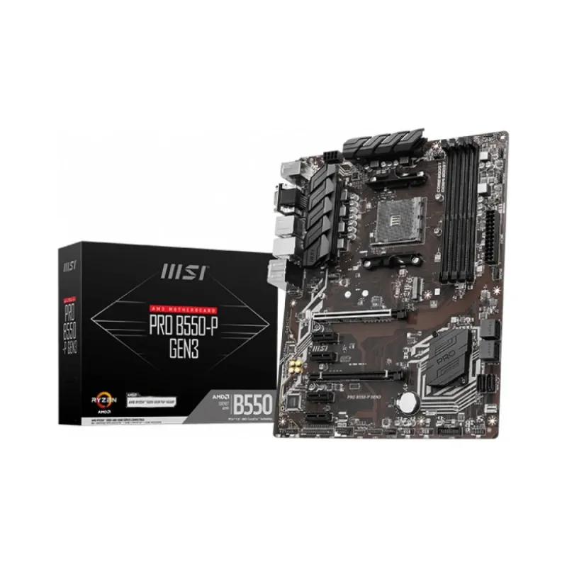 MSI Pro B550-P Gen3 AM4 DDR4 ATX Anakart