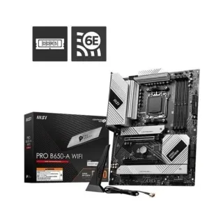 MSI Pro B650-A WiFi 6E AM5 (LGA 1718) DDR5 ATX Anakart