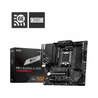 MSI Pro B650M-A WiFi 6E AM5 (LGA 1718) DDR5 mATX Anakart