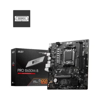 MSI Pro B650M-B AM5 (LGA 1718) DDR5 mATX Anakart