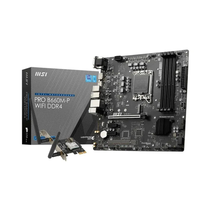 MSI Pro B660M-P WiFi 5 DDR4 LGA 1700 mATX Anakart
