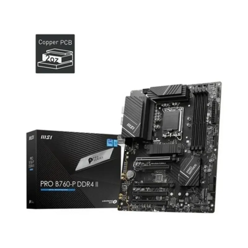 MSI Pro B760-P DDR4 II LGA 1700 ATX Anakart