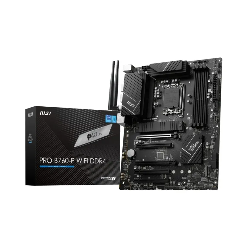 MSI Pro B760-P WiFi 6E DDR4 LGA 1700 ATX Anakart