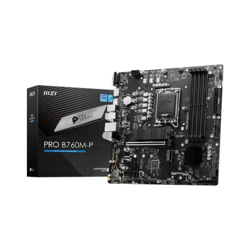 MSI Pro B760M-P LGA 1700 DDR5 mATX Anakart