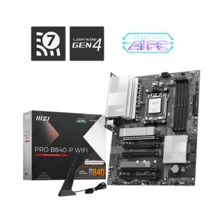 MSI Pro B840-P WiFi 7 AM5 (LGA 1718) DDR5 ATX Anakart