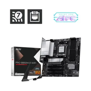 MSI Pro B850M-P WiFi 7 AM5 (LGA 1718) DDR5 mATX Anakart