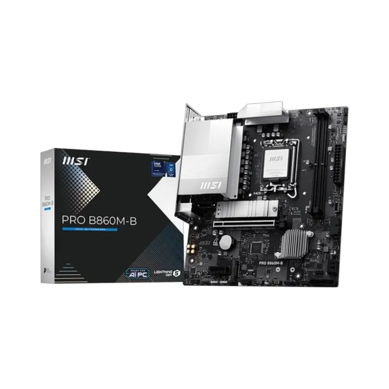 MSI Pro B860M-B LGA 1851 DDR5 mATX Anakart