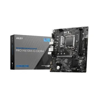 MSI Pro H610M-G DDR4 LGA 1700 mATX Anakart