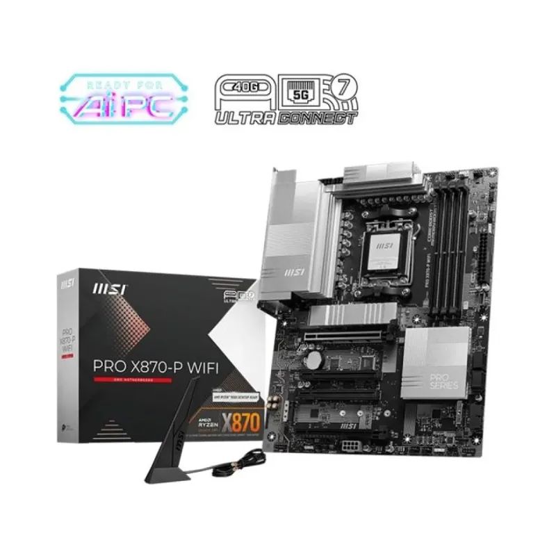 MSI Pro X870-P WiFi 7 AM5 (LGA 1718) DDR5 ATX Anakart