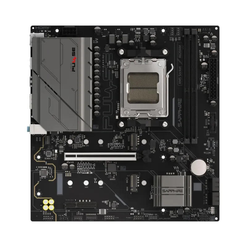 Sapphire Pulse A620AM AM5 (LGA 1718) DDR5 mATX Anakart