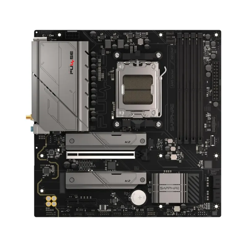 Sapphire Pulse B850M WiFi 6 AM5 (LGA 1718) DDR5 mATX Anakart